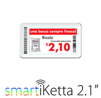Etichetta elettronica smartiKette 2.1
